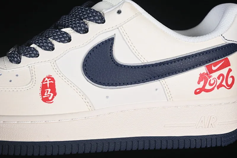 All categories Nk Air Force 1 Air Force series Nk Air Force 1 Low Air Force low-top Nike Air Force 1'07 Low Year of the Horse limited edition off-white Air Force 1 low-top casual sneakers MZ9588-821